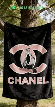 Chanel Throw Blankets